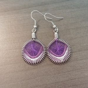 Dream catcher inspired earings